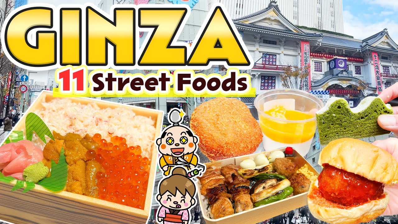 Ginza Tokyo Street Food Tour / Japan Travel Guide