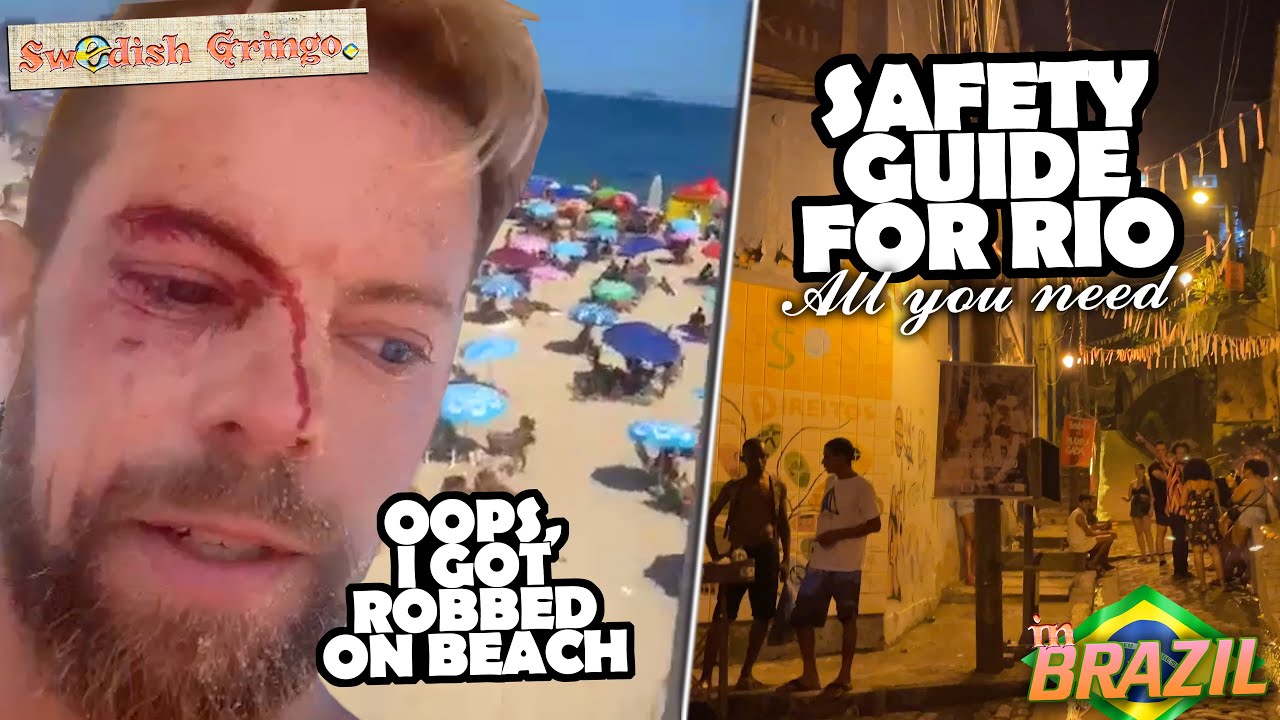 How dangerous is Rio and Brazil? Travel guide: the safest places | JUST GOT ROBBED ON THE BEACH ?