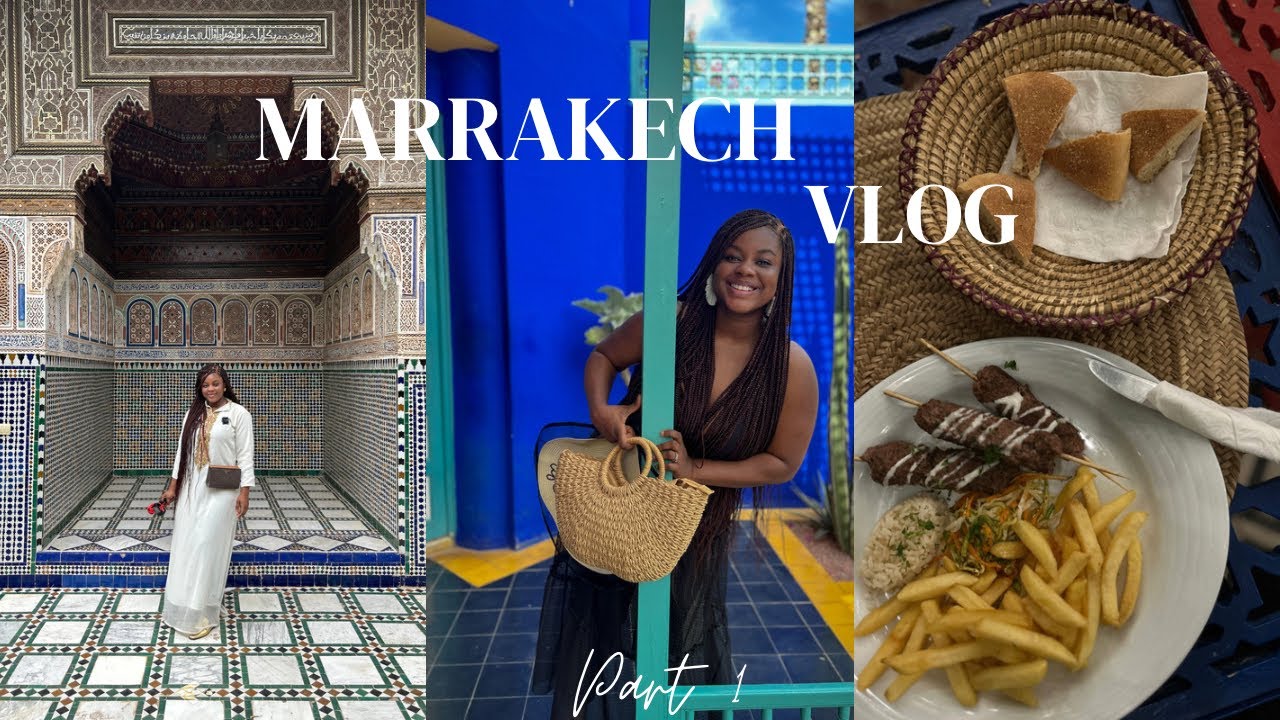 MOROCCO TRAVEL VLOG 2023| Exploring Marrakech + Travel guide
