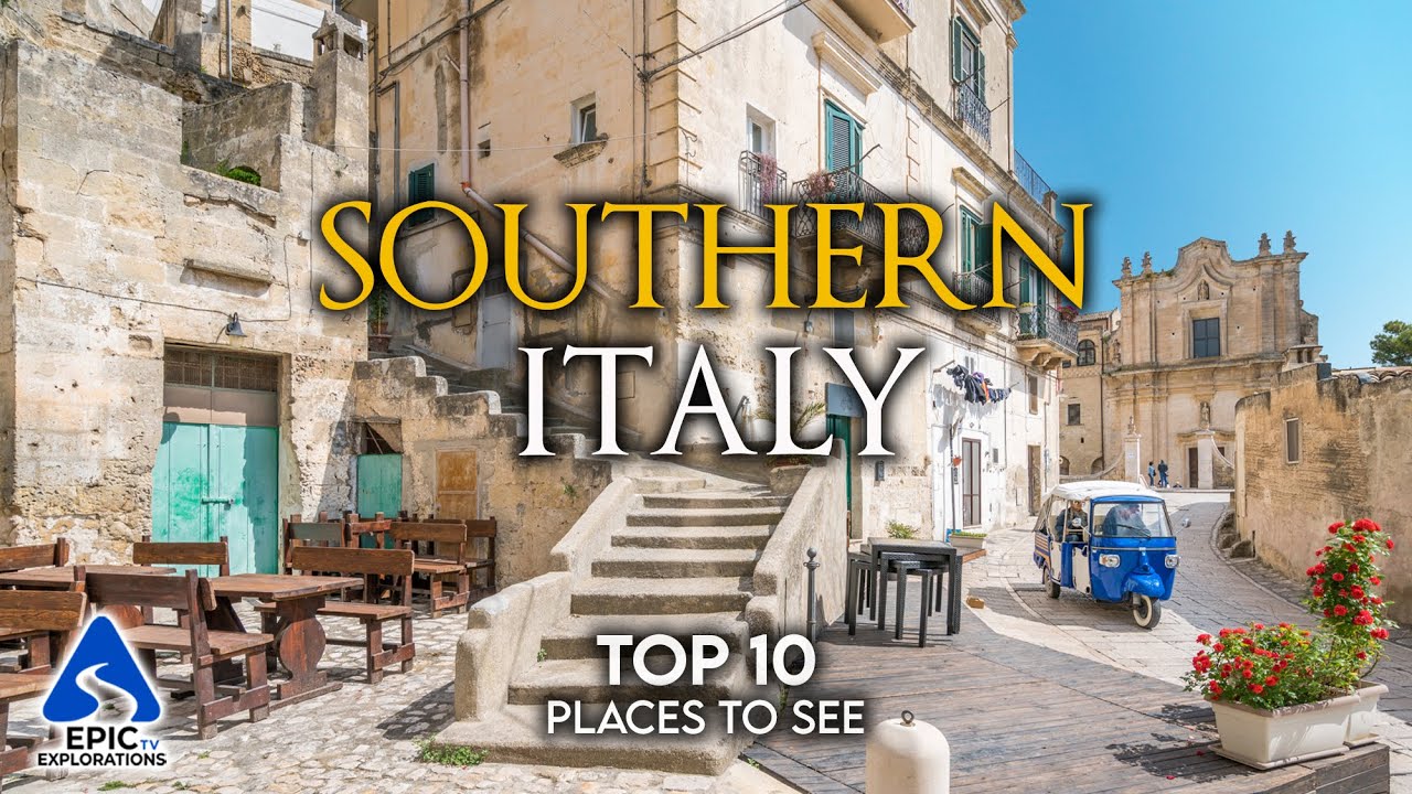 Southern Italy: Top 10 Places and Sites to See | 4K Travel Guide