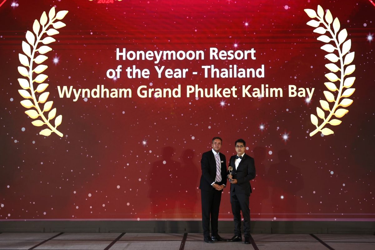 Wyndham Grand Phuket Kalim Bay as the Honeymoon Resort of the Year