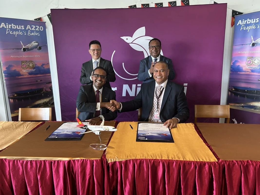Air Niugini opts for Airbus Flight Hour Services for its A220 fleet